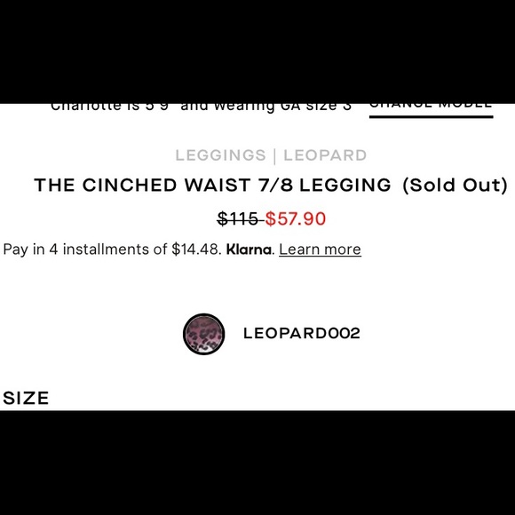 Good American Ombré Leopard Leggings - Picture 6 of 6